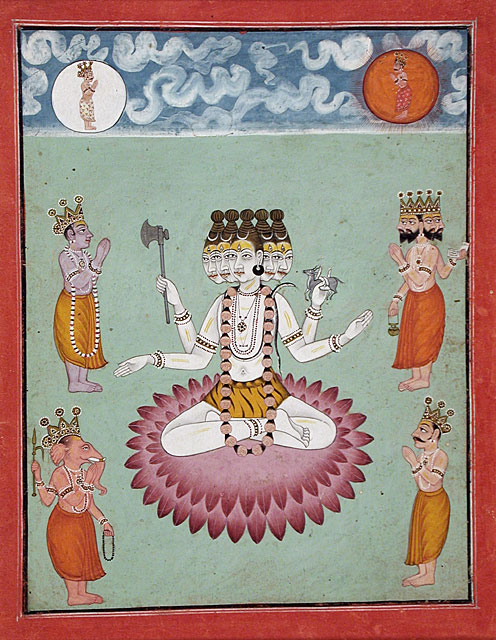 Shiva à cinq têtes